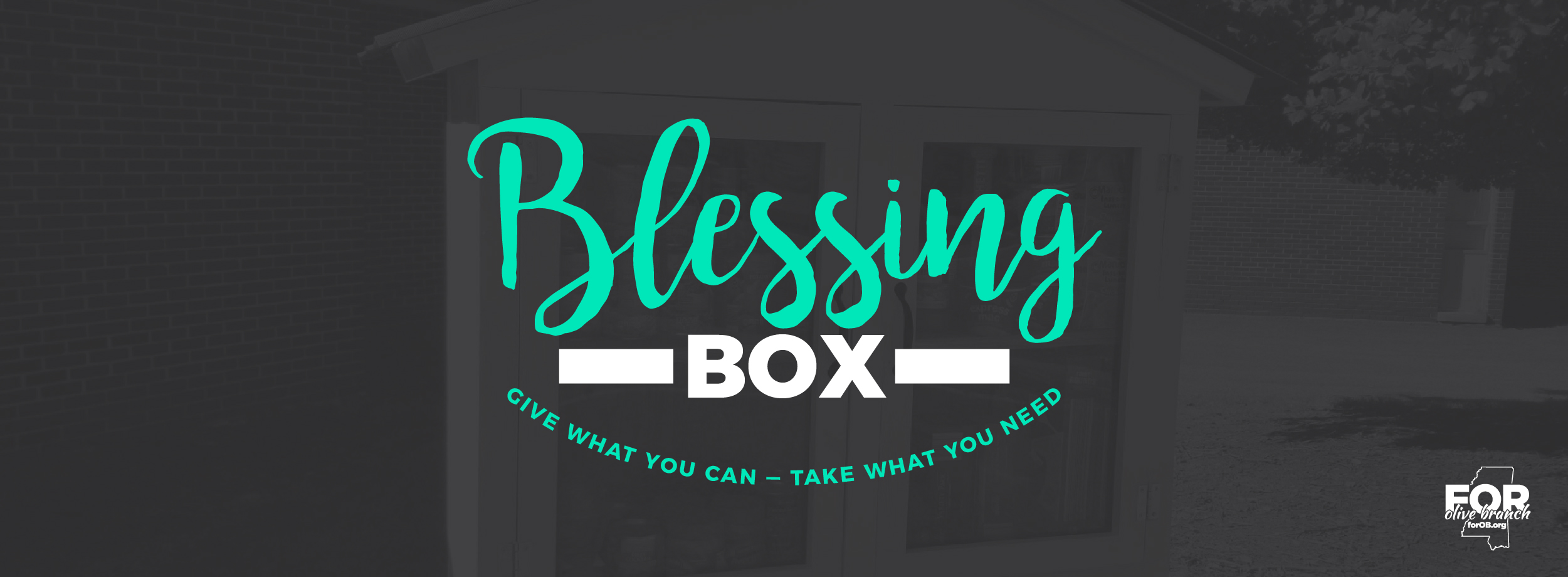 New Blessing Box to provide non-perishable food items for those in